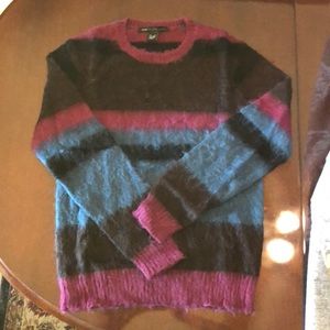 Marc by Marc Jacobs Mohair striped sweater